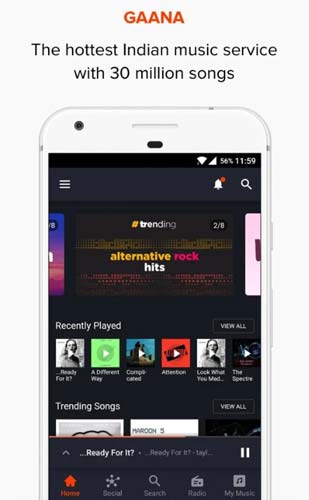 Gaana-music-downloader-priced-app