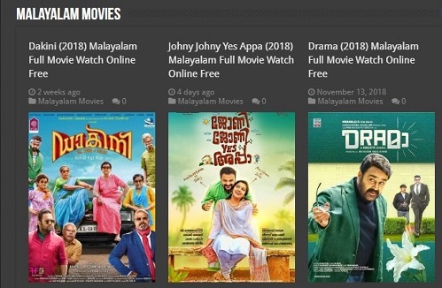 new malayalam movie site