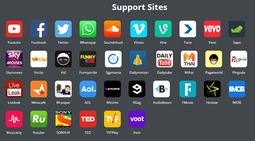 InsTube download Voot videos from 100 sites