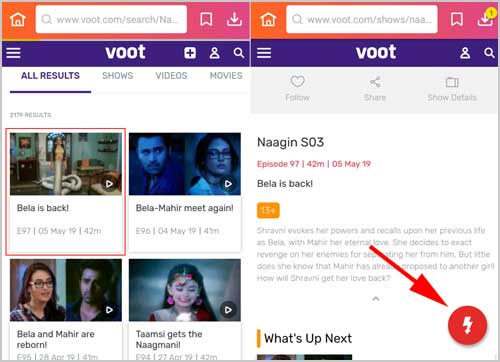 Voot hot sale naagin s03