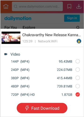 download install InsTube watch Chakravarthy