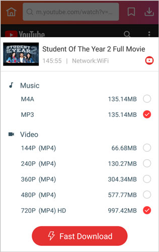 choose quality fast download Student of the Year 2 InsTube