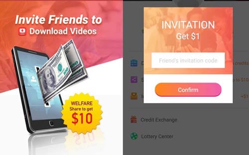 InsTube Invitation Code: Get $10 by Sharing InsTube App