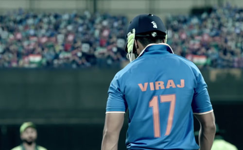 Viraj cricketer in Dishoom