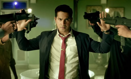 Junaid Ansari Varun Dhawan in Dishoom movie