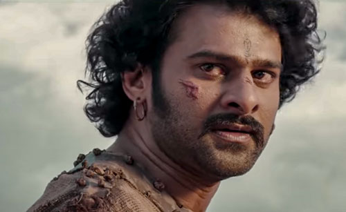 Prabhas as Amarendra Baahubali and Shivudu