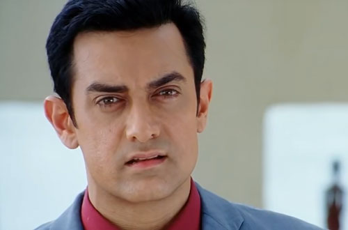 Aamir Khan in Ghajini 2008 movie