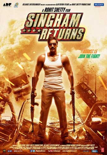 Singham Returns 2014 poster