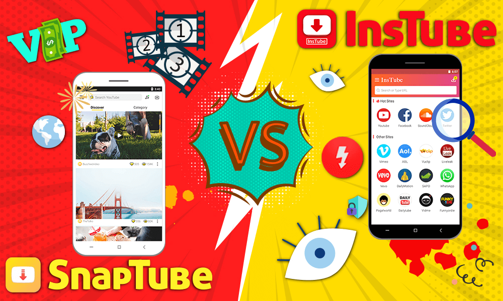 InsTube vs SnapTube: Which Is the Best Downloader APK