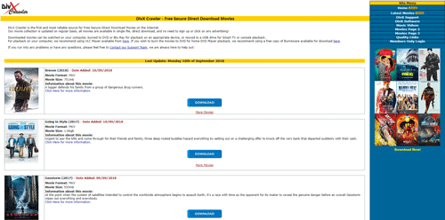 divxcrawler 2018 movies
