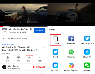 share-copy-link-youtube-song
