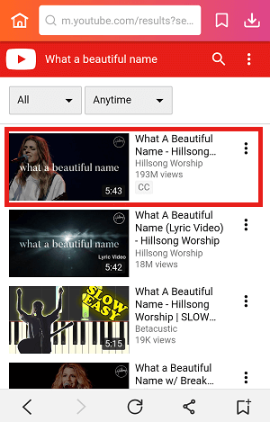 search-youtube-christian-music