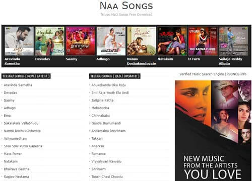 telugu songs download websites